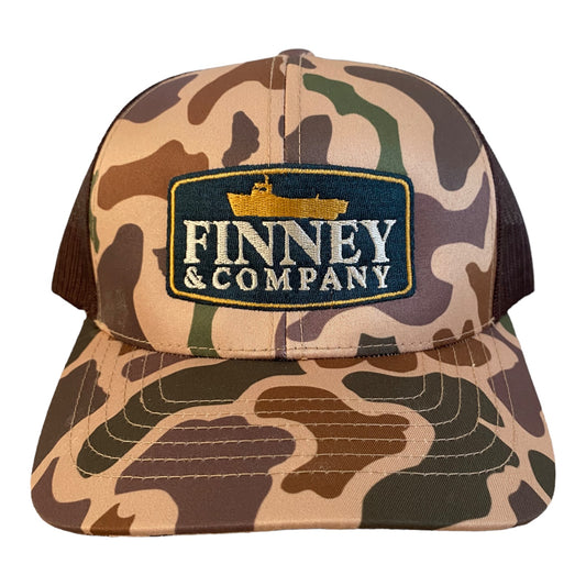 Classic Trucker Hat Embroidered Logo